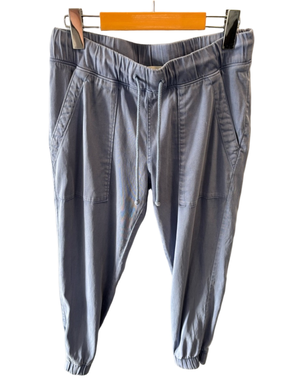 Anthropologie Cloth & Stone Tencel Lyocell Drawstring Jogger Pants S Blue Casual